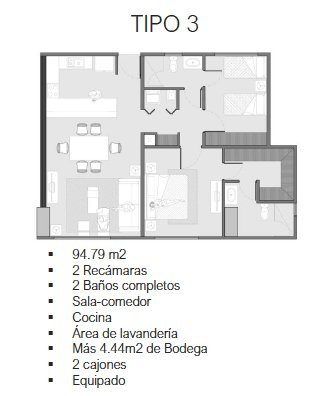 Fotografía de Departamento Totalmente Equipado Entrega Inmediata - Actualmente con Inquilino